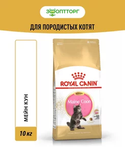 Maine Coon Kitten для котят породы мейн-кун Курица,10кг Royal Canin 145653074 купить за 10 967 ₽ в интернет-магазине Wildberries